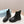 PRA MONOLITH BRUSHED BOOTIES BLACK CALFSKIN
