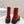 TRIOMPHE RANGERS MID LACE-UP BOOT IN CHERRY RED CALFSKIN