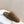MULES CON LOGO TRIANGOLARE ATTACCATO IN SHEARLING MARRONE LEGNO