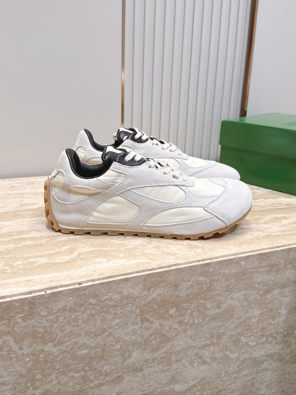 BV Orbit Flash Retro Sneake Light Grey Black Suede 934418