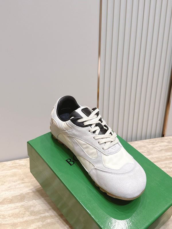 BV Orbit Flash Retro Sneake Light Grey Black Suede 934418