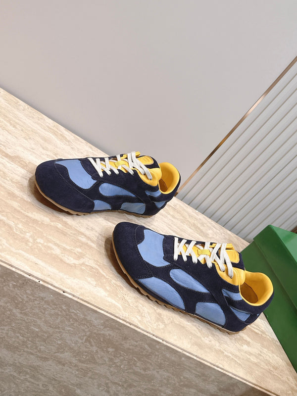 BV Orbit Flash Retro Sneake Blue Suede 934419
