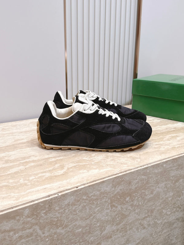 BV Orbit Flash Retro Sneaker Black Suede 934420