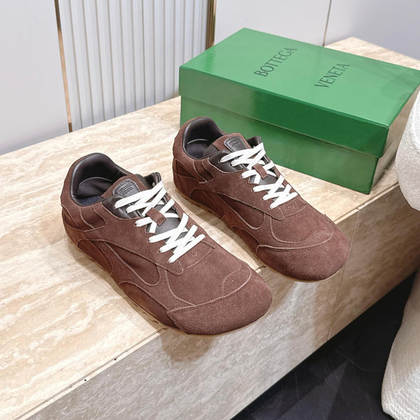 BV Orbit Flash Retro Sneaker Deep Brown Suede 934422