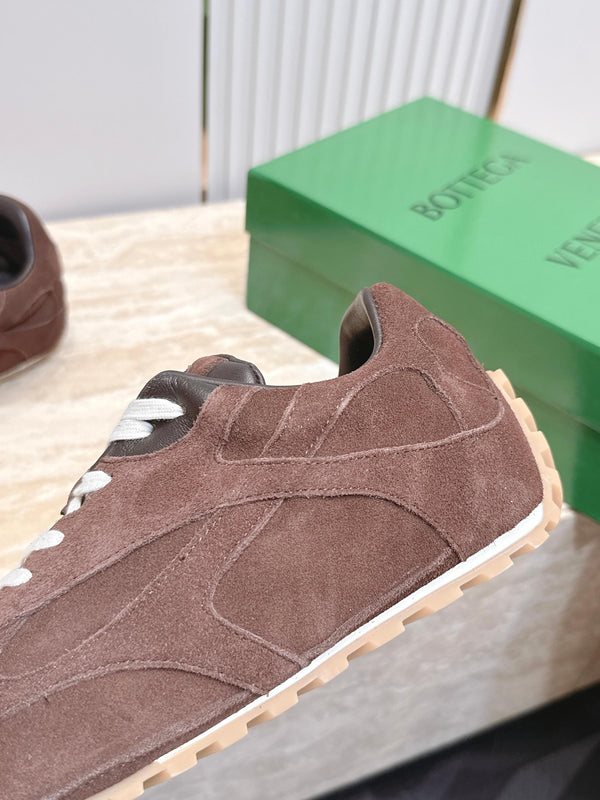BV Orbit Flash Retro Sneaker Deep Brown Suede 934422