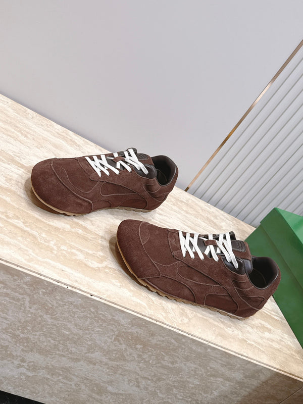 BV Orbit Flash Retro Sneaker Deep Brown Suede 934422