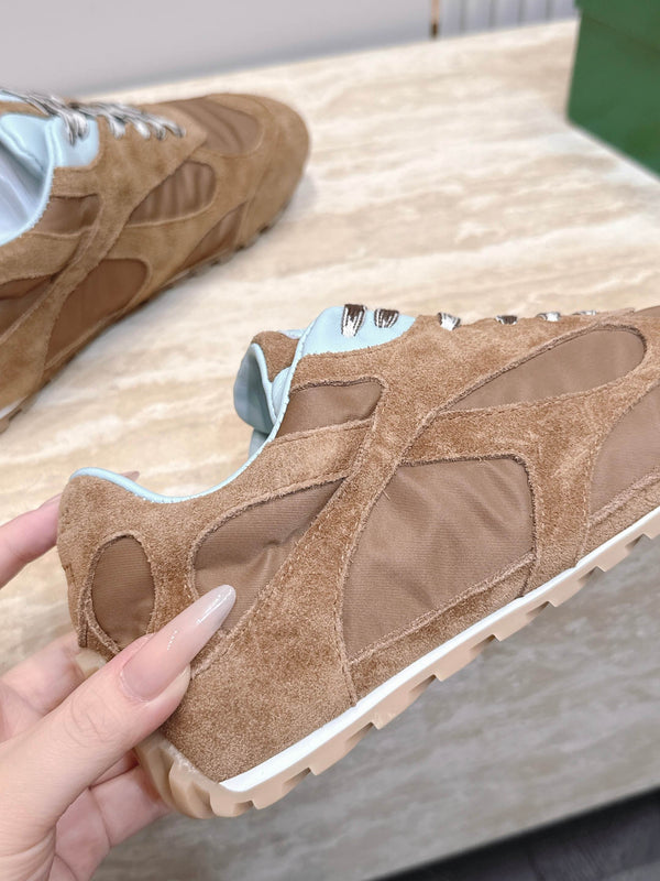 BV Orbit Flash Retro Sneaker Dark Brown Suede 934423