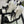 CC Combat Boots White Black Quilted Lambskin 944574