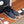 espadrillas cc in tessuto glitter nero
