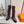 HM Lace Up Boots 25mm Belt Buckle Mauve Brown Leather 466590
