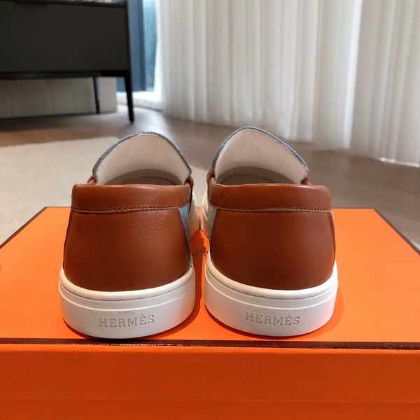 SNEAKER SLIP-ON HM GAME DENIM AZZURRO
