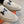 Mocassino Paris in tela grigia con fibbia nera con firma 509369