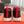 HM Bouncing Sneakers Black Red Suede Sheepskin 705789