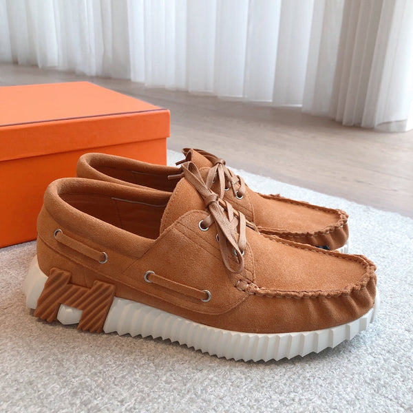 HM Men's 25 Ketch Sneaker Tan Suede 639269
