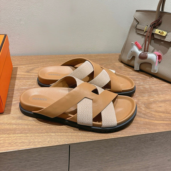 HM 25 Kazimir Sandal Calfskin Canvas