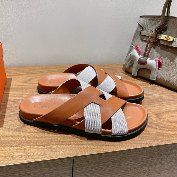 HM 25 Kazimir Sandal Calfskin Canvas