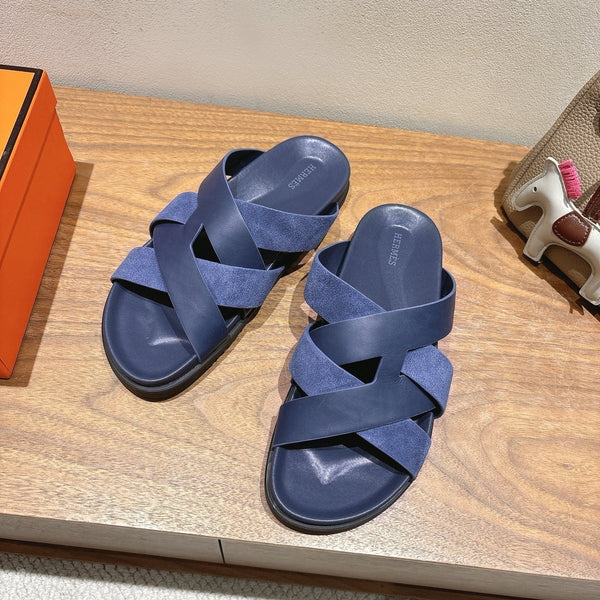 HM 25 Kazimir Sandal Calfskin Suede