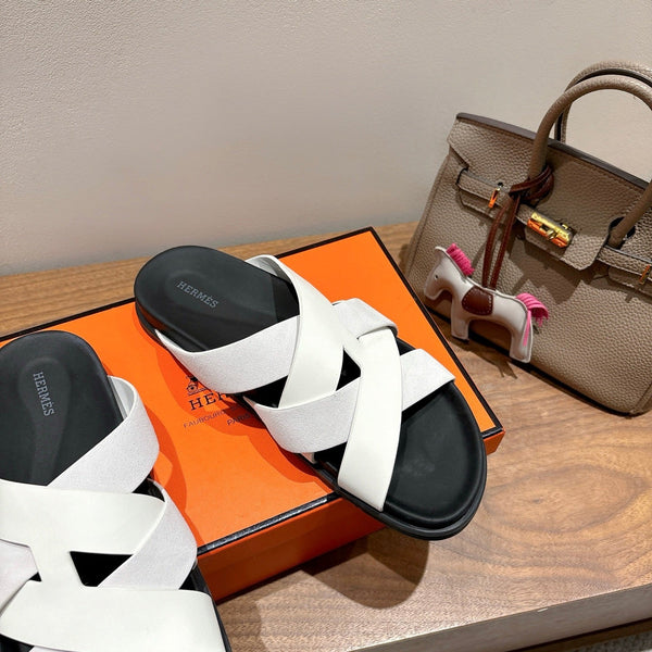 HM 25 Kazimir Sandal Calfskin Suede