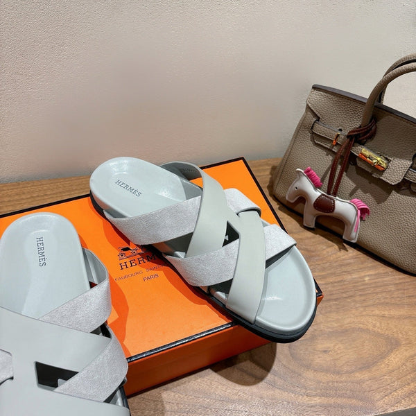 HM 25 Kazimir Sandal Calfskin Suede