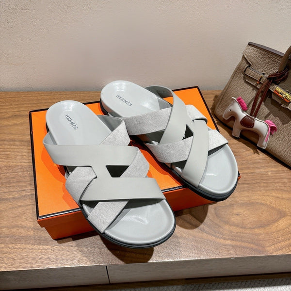 HM 25 Kazimir Sandal Calfskin Suede