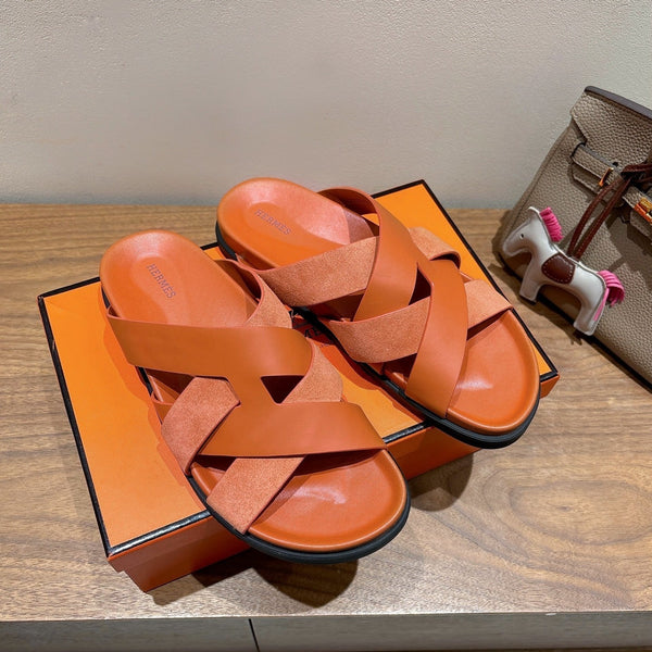 HM 25 Kazimir Sandal Calfskin Suede