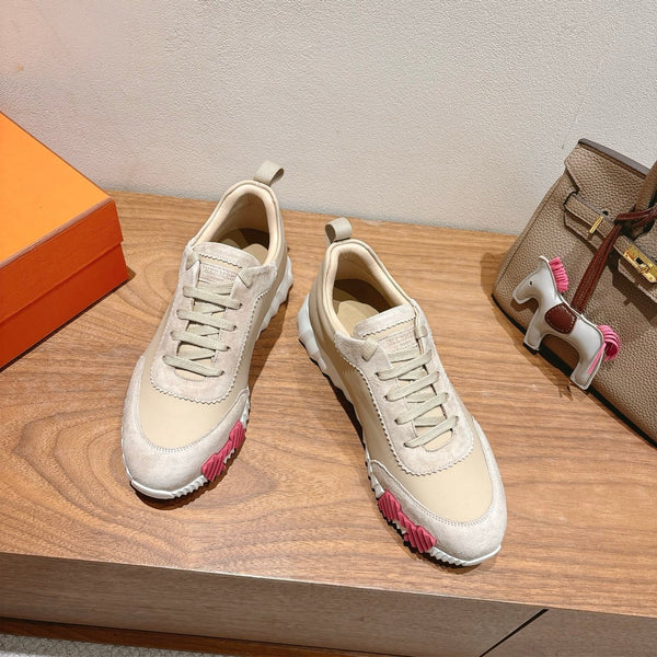 HM 25 Bouncing Sneaker Pink Suede 329526