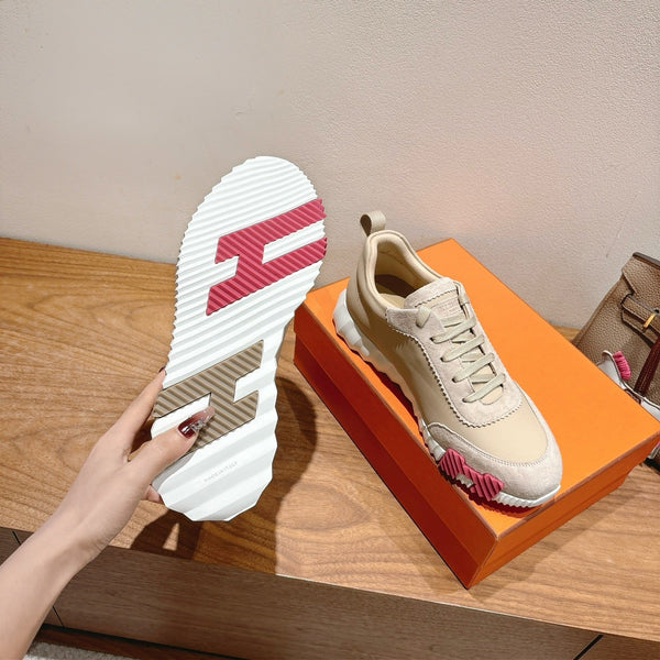 HM 25 Bouncing Sneaker Pink Suede 329526