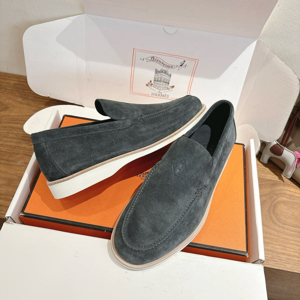 HM Impact Loafers Granite Gray Suede 526167