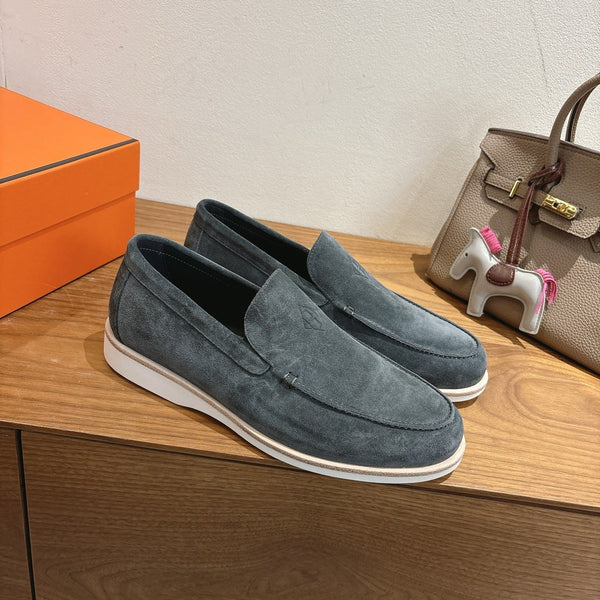 HM Impact Loafers Granite Gray Suede 526167