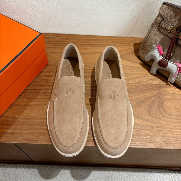 HM Impact Loafers Camel Suede 526172