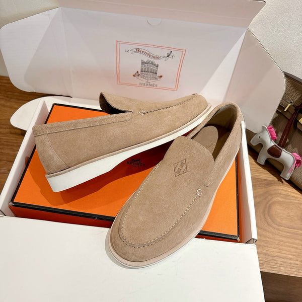 HM Impact Loafers Camel Suede 526172
