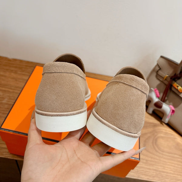 HM Impact Loafers Camel Suede 526172