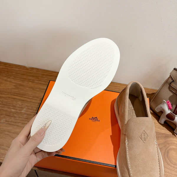 HM Impact Loafers Camel Suede 526172