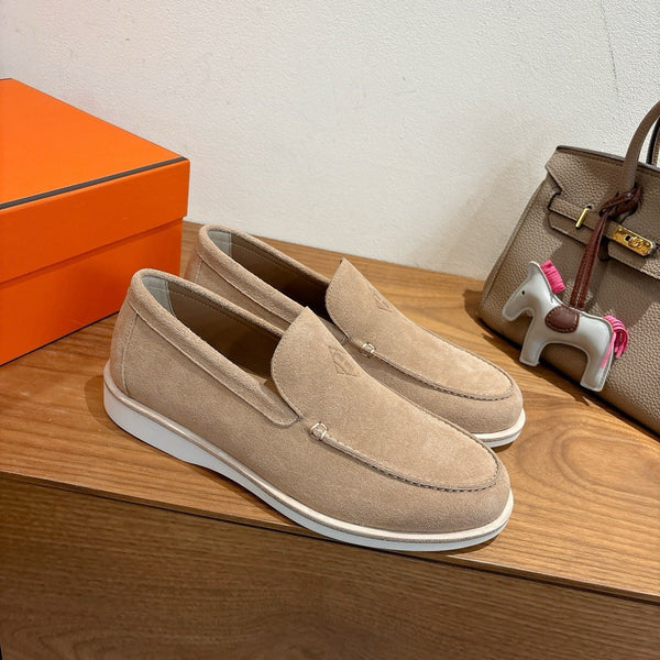 HM Impact Loafers Camel Suede 526172