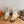 HM 26S Fresh Botines 4cm Beige Suede Shearling 110593