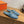 HM 26s Kelly Mule In Dusty Blue Calfskin Gold Hardware