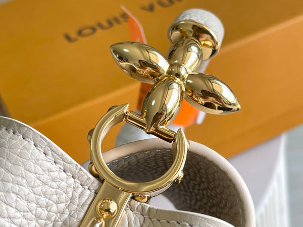 CAPUCINES BB 27 BEIGE TAURILLON ORO FERRAMENTA