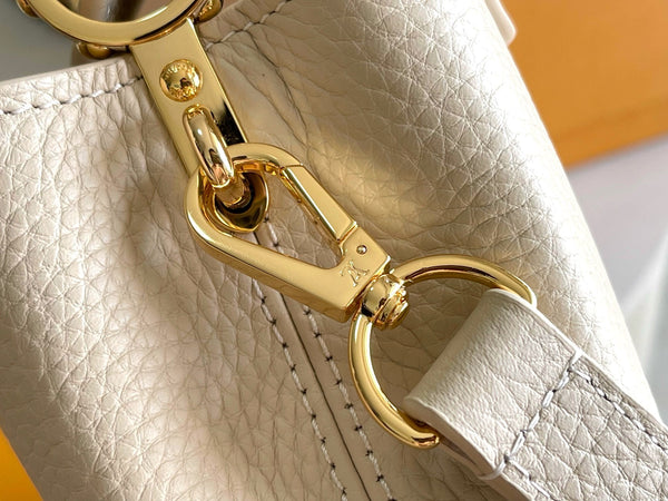 CAPUCINES BB 27 BEIGE TAURILLON ORO FERRAMENTA