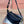 CHAIN SHOULDER BAG 18 IN BLACK FABRIC GOLD HARDWARE