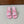 CC Platform Printed Slippers 4.5cm Light Pink Canvas 792621
