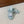 CC Platform Printed Slippers 4.5cm Dusty Teal Canvas 792622