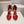 CL Fabric Pampillas Sandals Red Sheepskin 314920