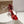 CL Fabric Pampillas Sandals Red Sheepskin 314920