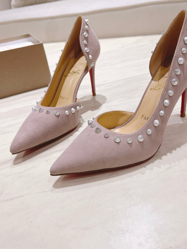 CL 25 Iriza Pumps 8.5cm Pink Suede 314902
