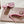 CL 25 Cross-Strap Slippers Pink Gloss Calf Patent Leather Rivets 314922