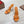 CL 25 Cross-Strap Slippers Orange Gloss Calf Patent Leather Rivets 314924