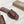 CL 25 Slippers Dark Brown Top Layer High Gloss Calfskin 307501