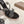 CL 25 Just Queen Sandals 10cm Black PVC Sheepskin 307525