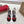 CL 25 Marvel Sandals Black Red Gloss Calfskin 307527