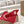 Sandali CL 25 con cinturino posteriore in PVC color carne in pelle di vitello lucida 307530